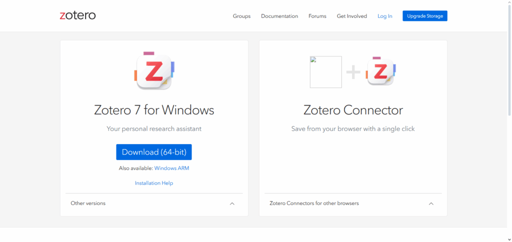 Zotero Connector