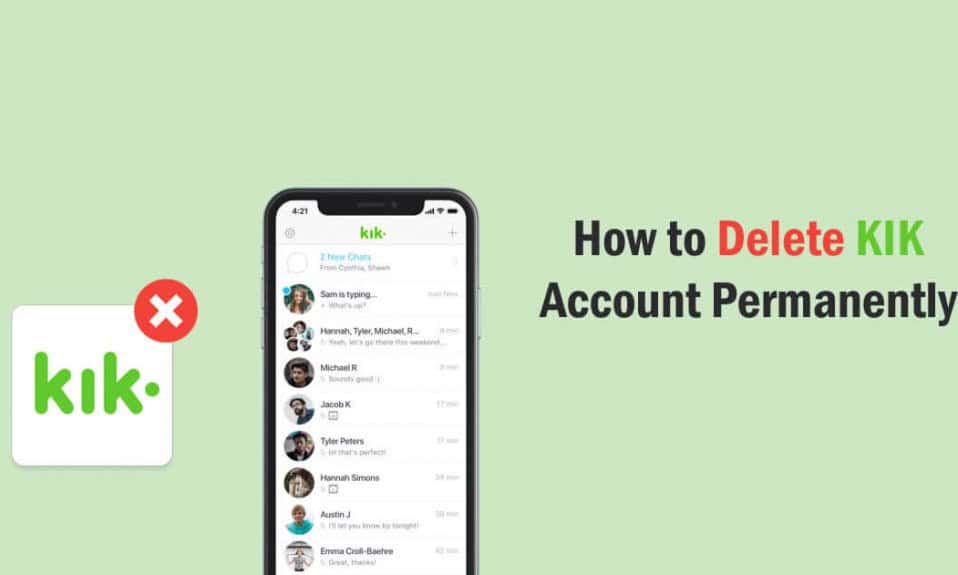 How to Delete a Kik Account