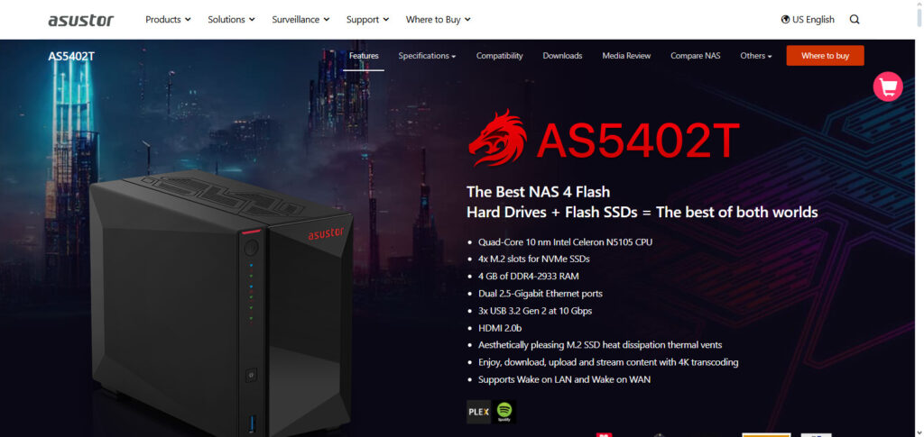 Asustor AS5402T