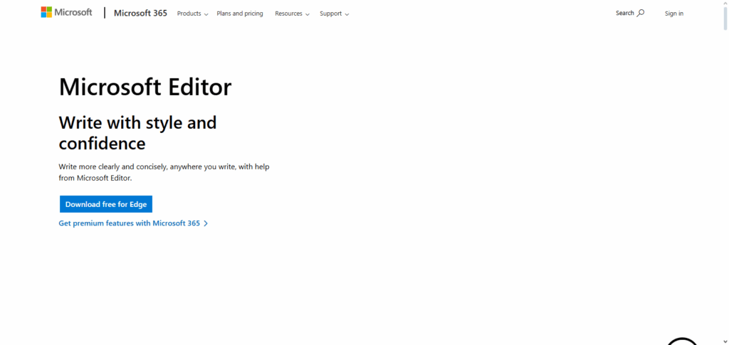 Microsoft Editor