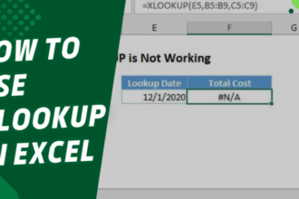 How to Use XLOOKUP in Excel: Complete Beginner's Guide