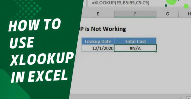 How to Use XLOOKUP in Excel