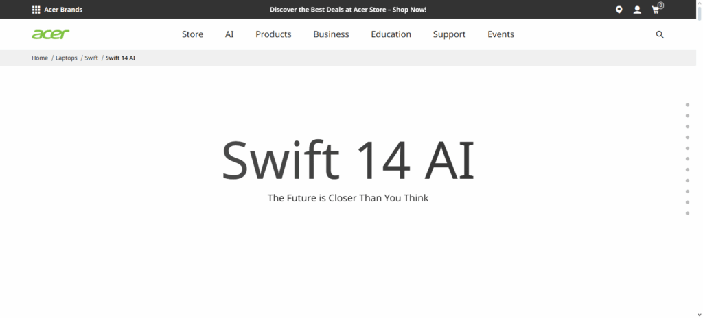 Acer Swift 14 AI