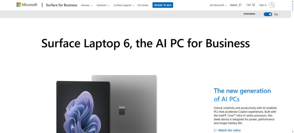 Microsoft Surface Laptop 6