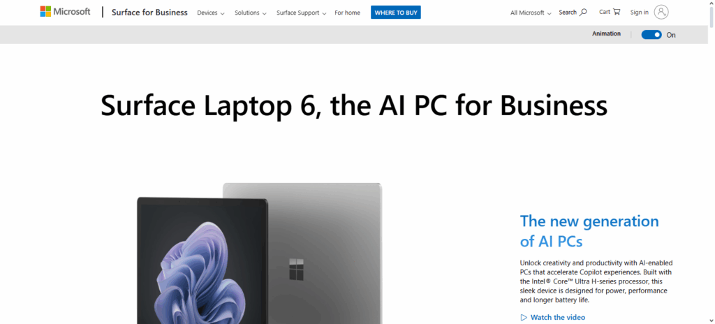 Microsoft Surface Laptop 6
