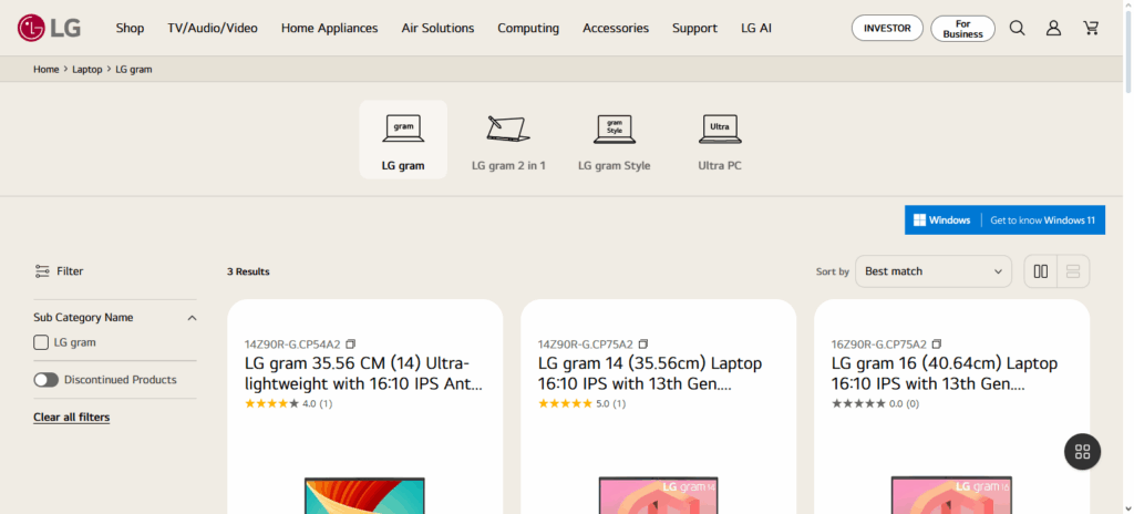LG Gram SuperSlim (2025)