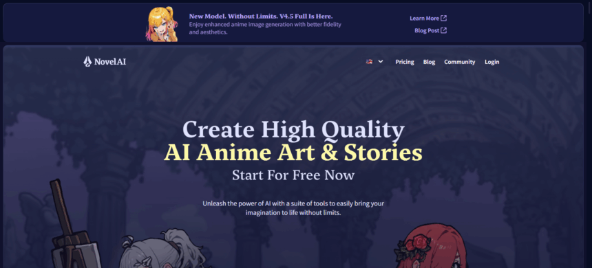 Novel AI – Advanced AI Writing & Creativity Tool