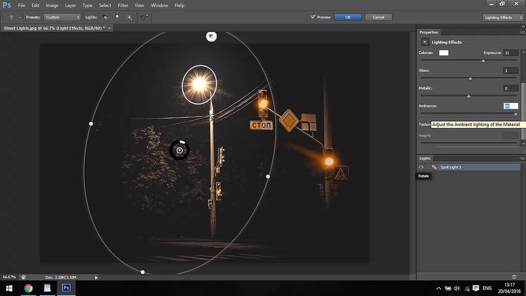 Add Lighting