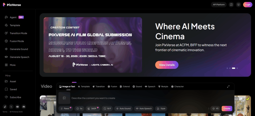 Pixverse AI – Next-Gen AI Tools for Creative Content