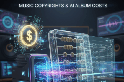 Cost for Music Copyrights in an Album Using AI