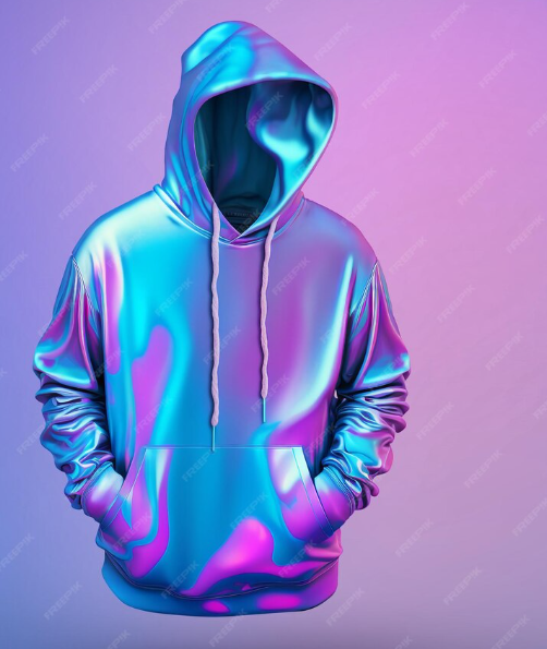 Holographic Hoodie Set