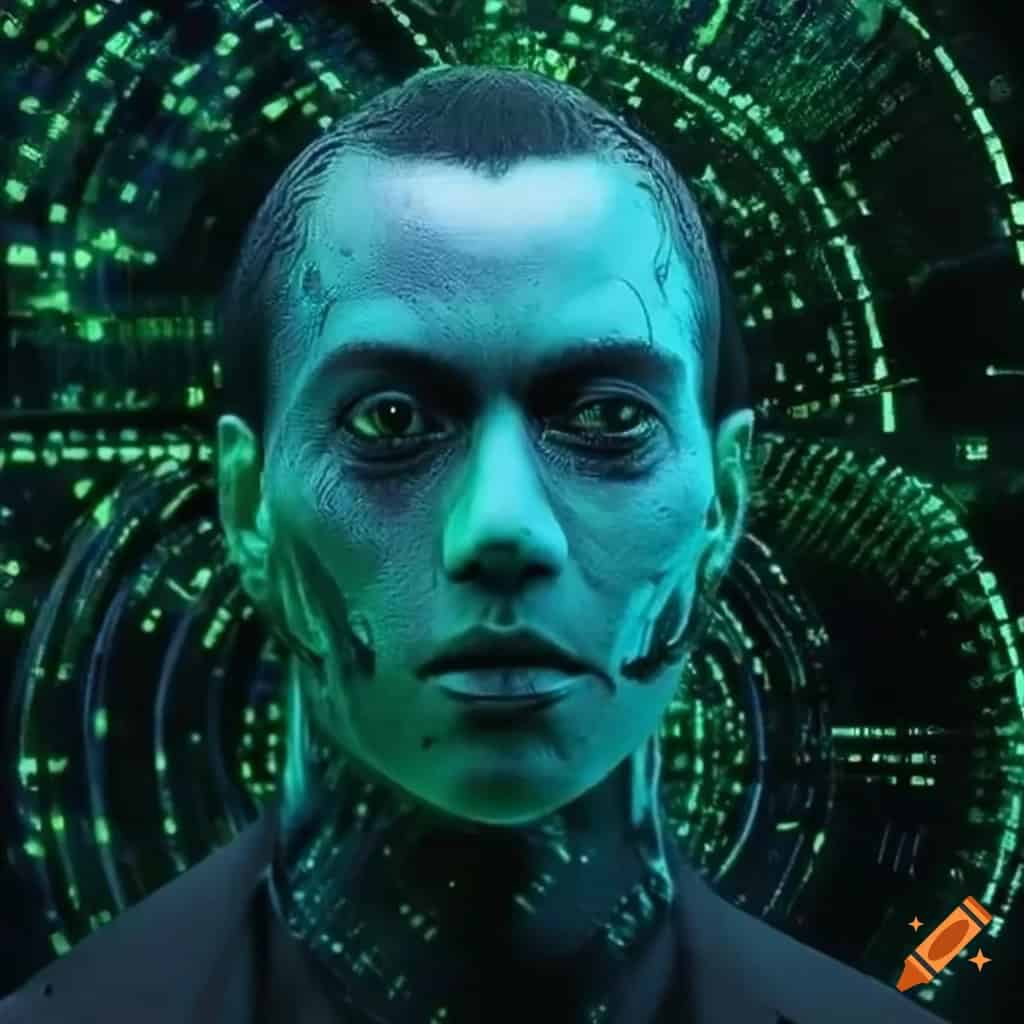 AI Matrix Mesh Look
