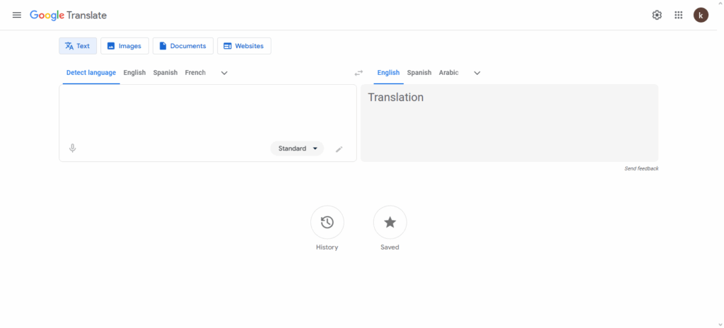 Google Translate AI