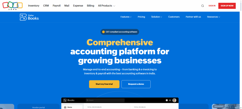 Zoho Books
