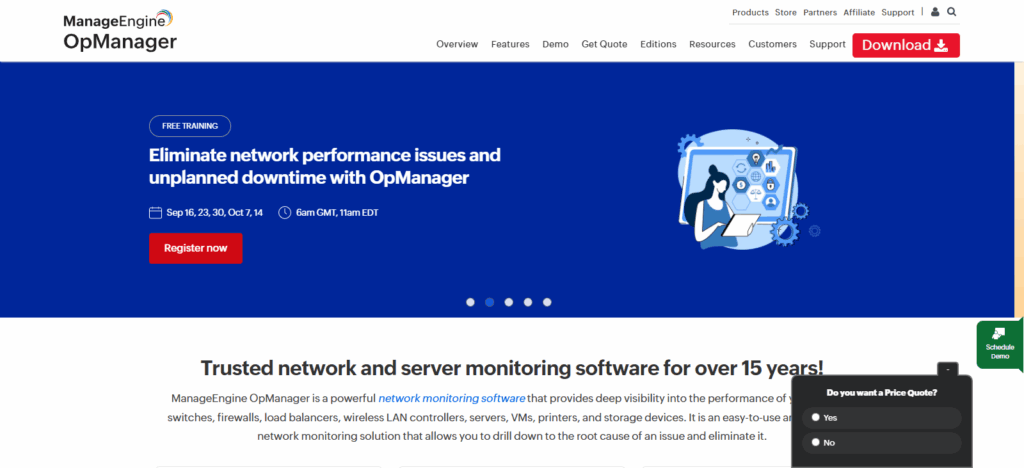 ManageEngine OpManager