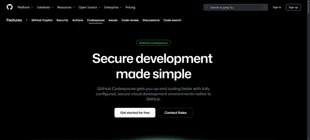 GitHub Codespaces