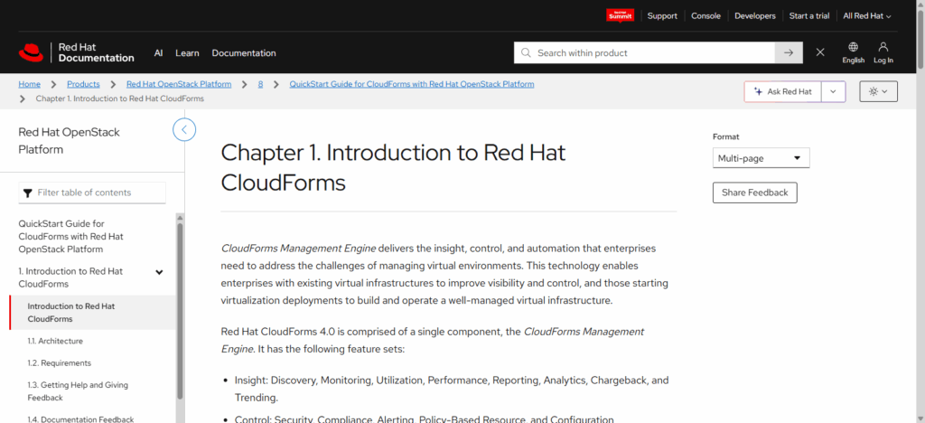 RedHat CloudForms