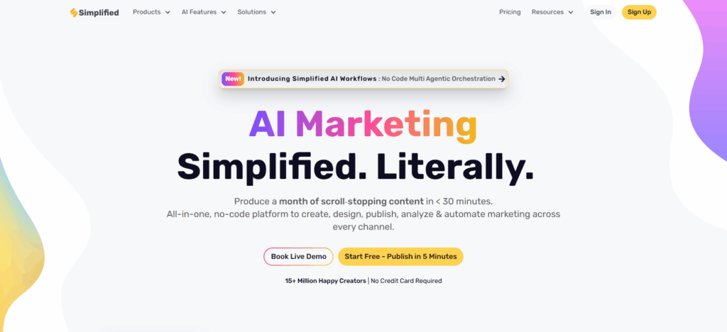 Simplified AI