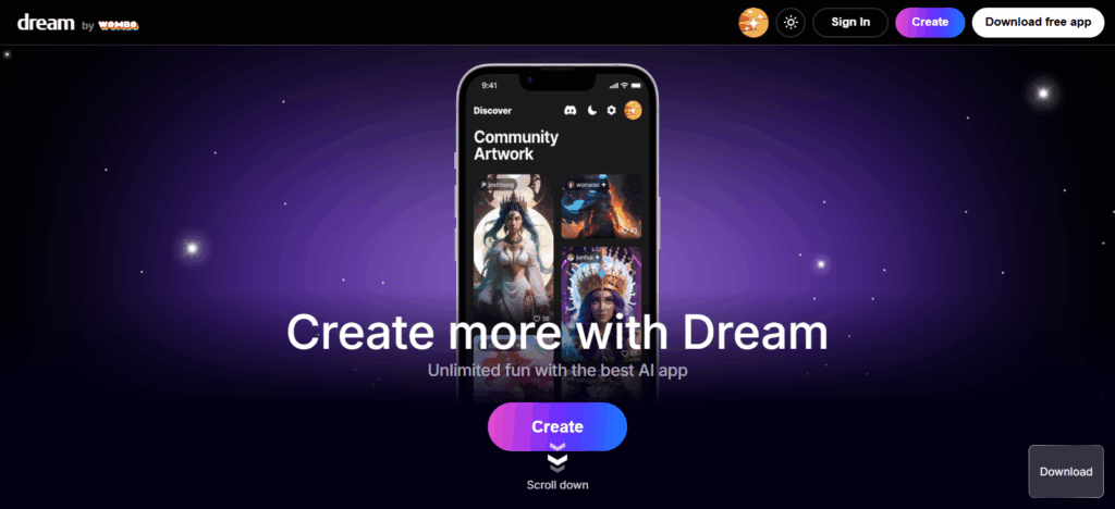 Dream by Wombo