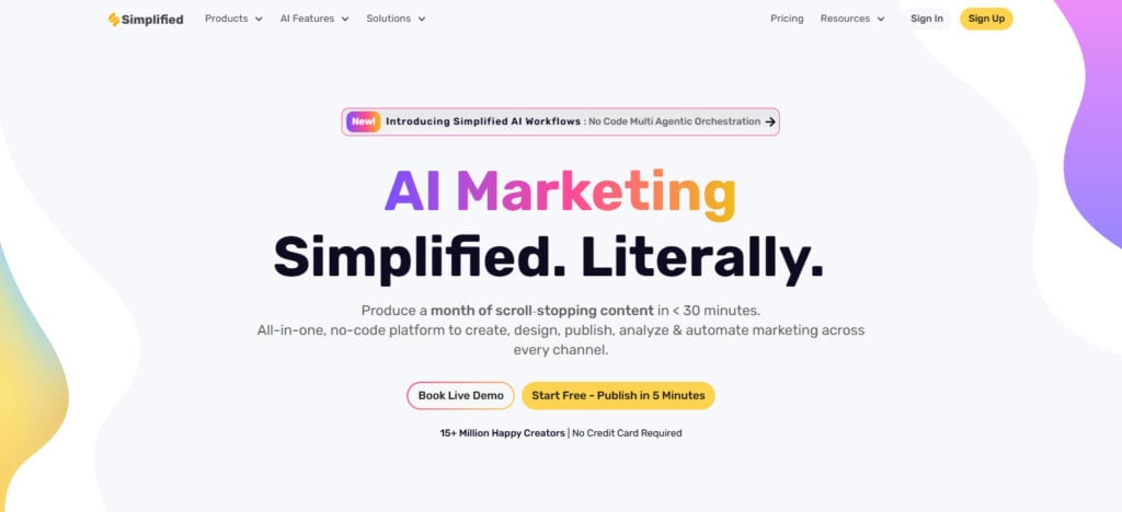 Simplified AI