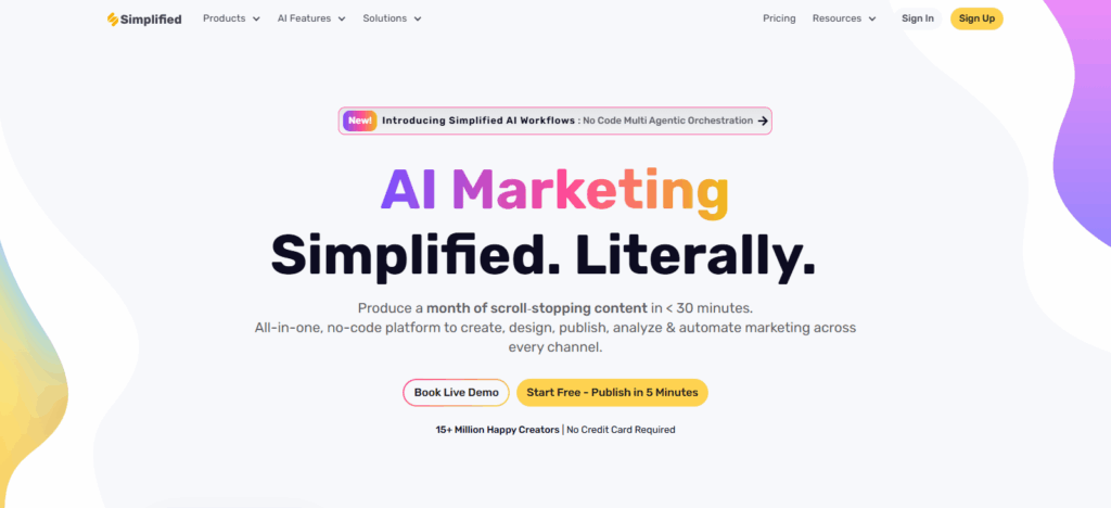 Simplified AI