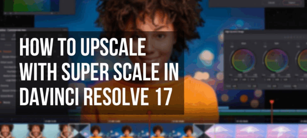 How to Upscale Video in DaVinci Resolve with Super Scale