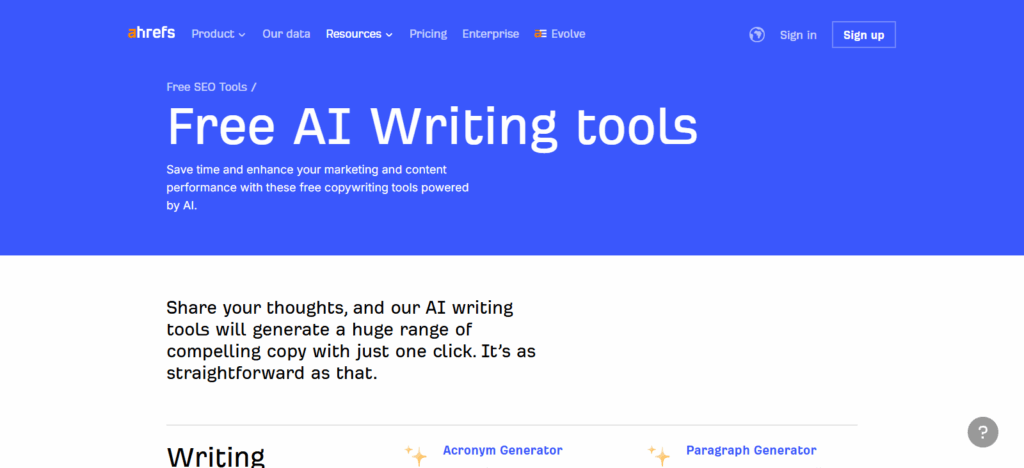 Ahrefs (AI Assistant)