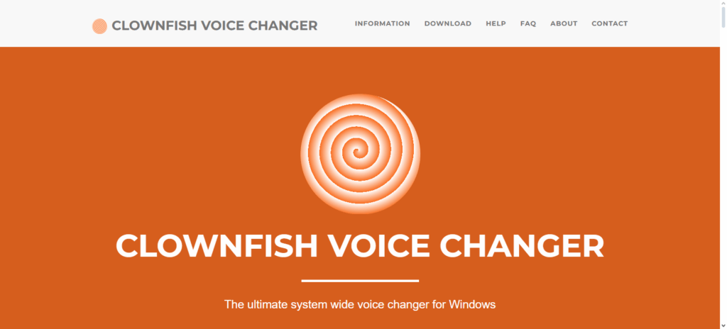 Clownfish Voice Changer