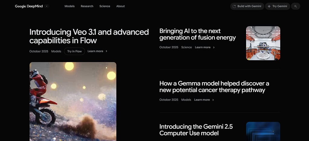 1. Google DeepMind