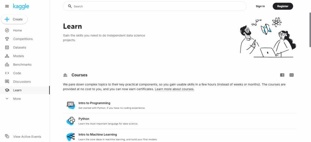 5. Kaggle Learn