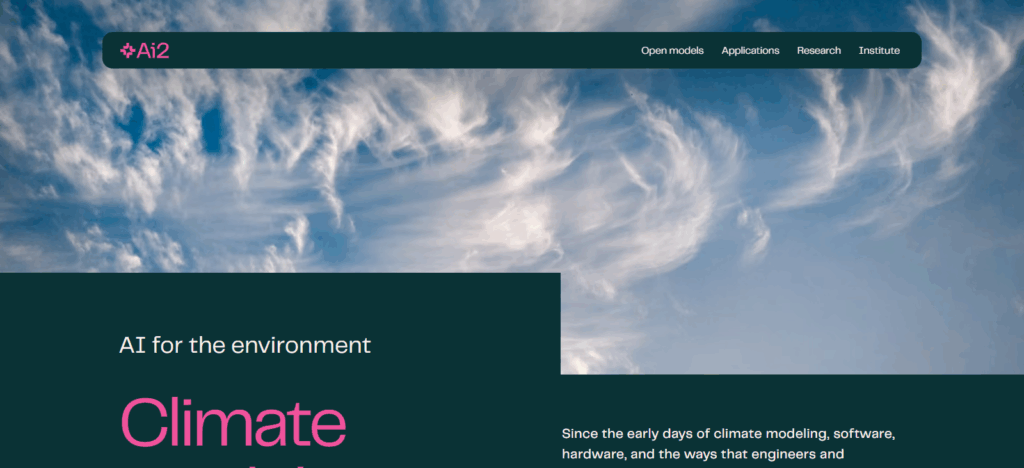 AllenAI Climate Modeling