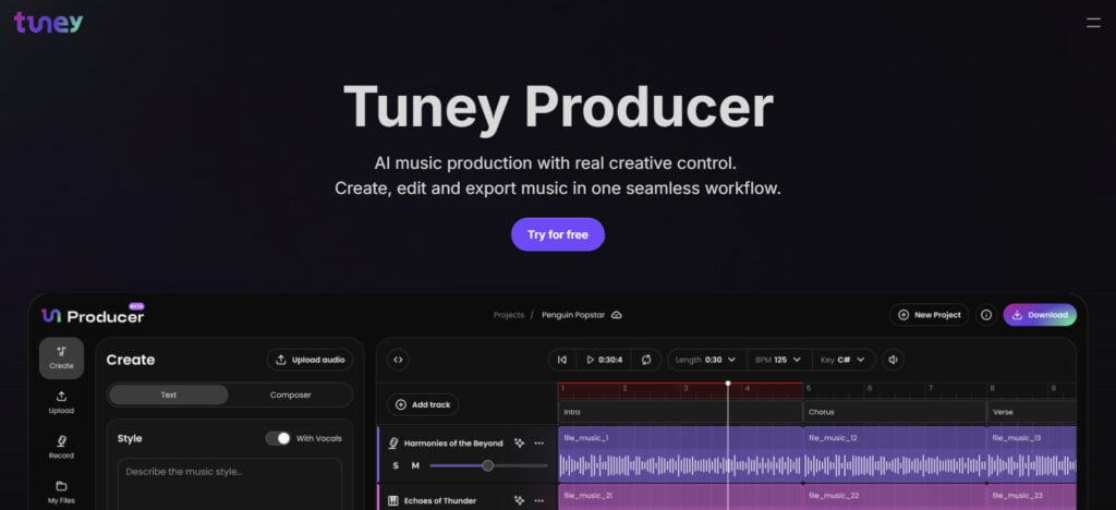 Tuney.io