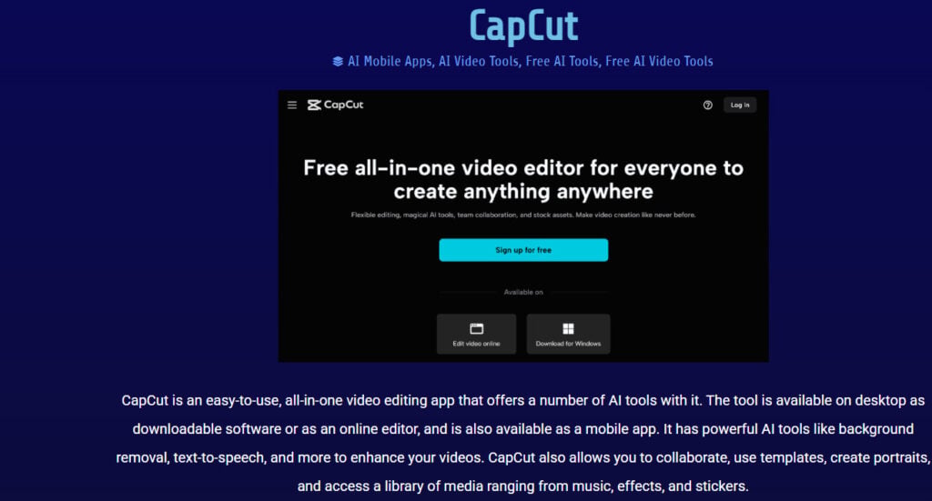 CapCut AI