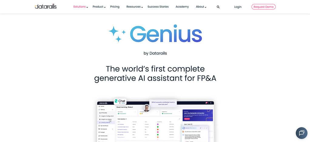 Datarails FP&A Genius