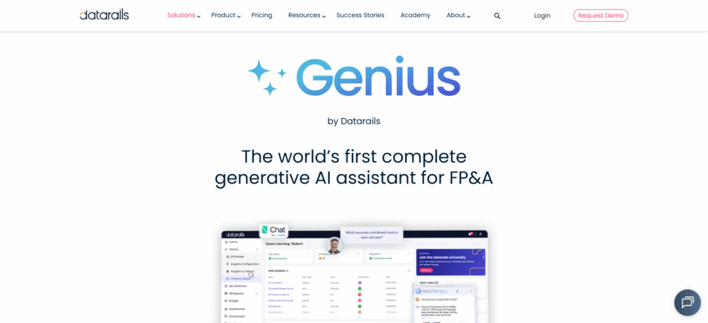 Datarails FP&A Genius
