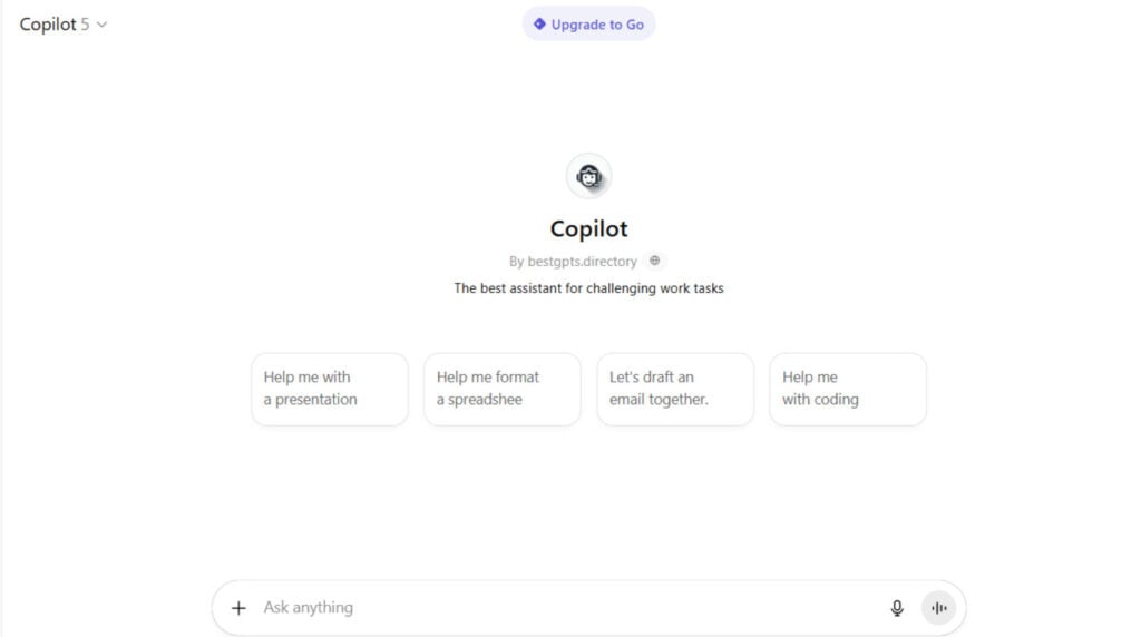 ChatGPT (via Copilot)