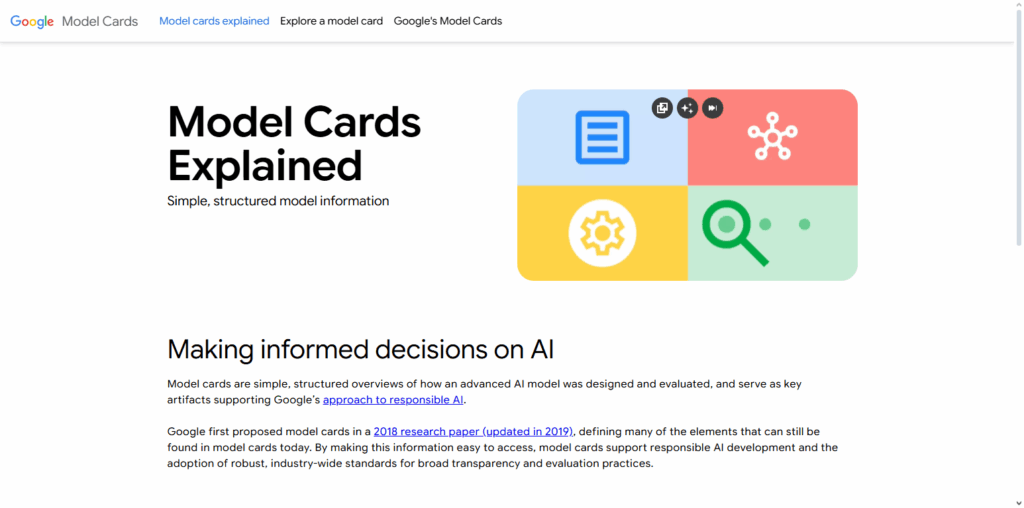 Google Model Card Toolkit