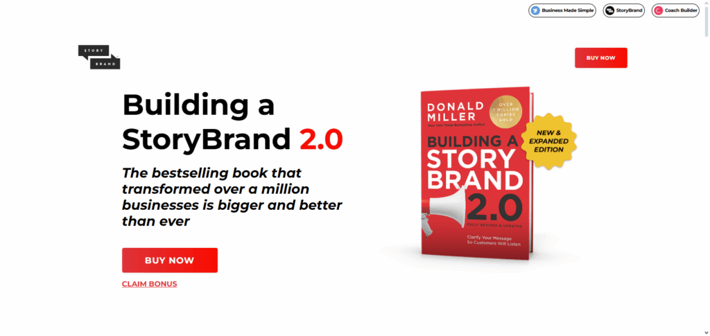 Building a StoryBrand – Donald Miller
