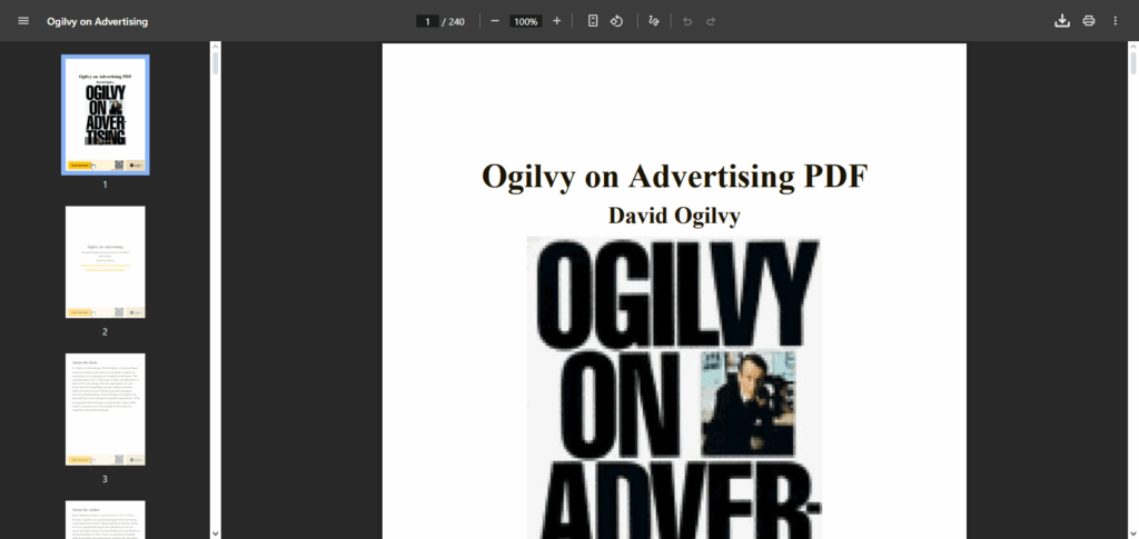 Ogilvy on Advertising – David Ogilvy