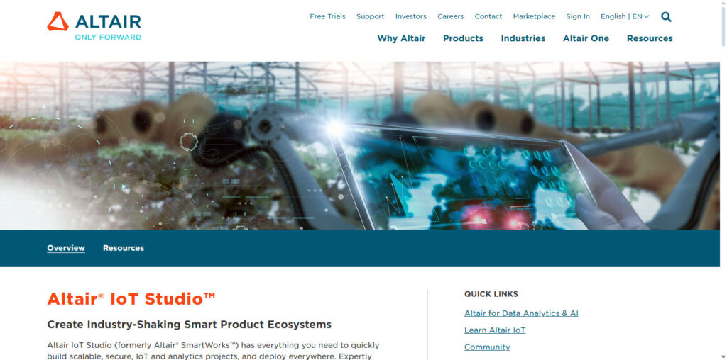 Altair SmartWorks