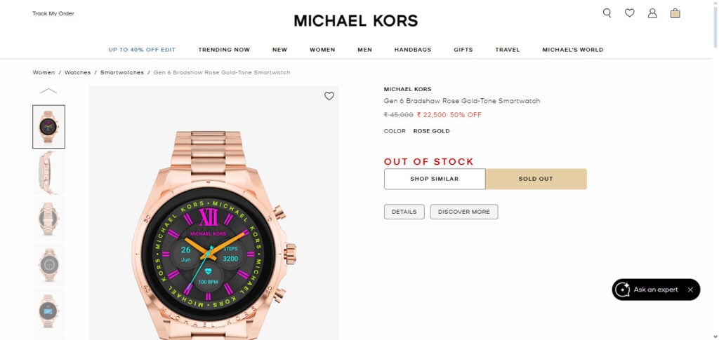 Michael Kors Gen 6