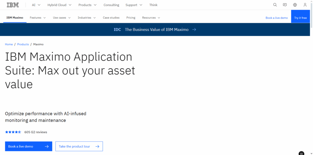 IBM Maximo Application Suite