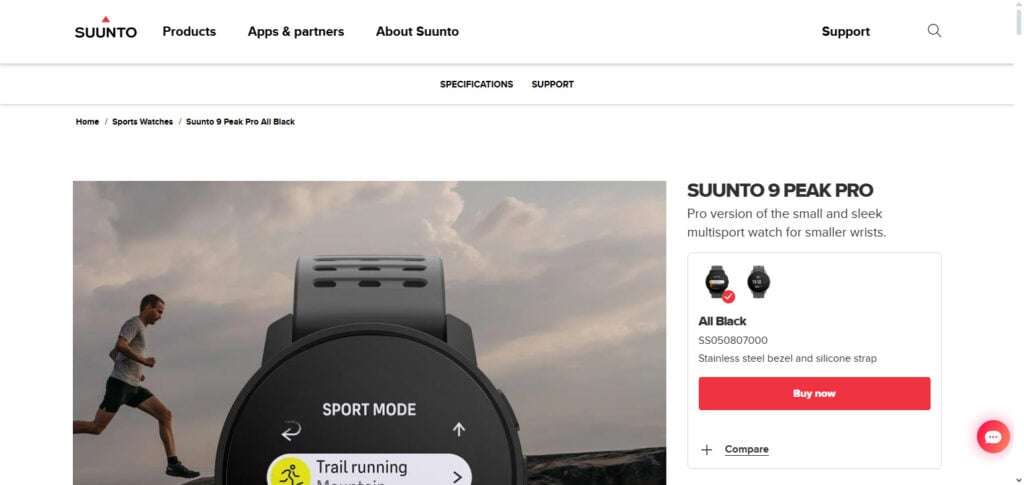 Suunto 9 Peak Pro