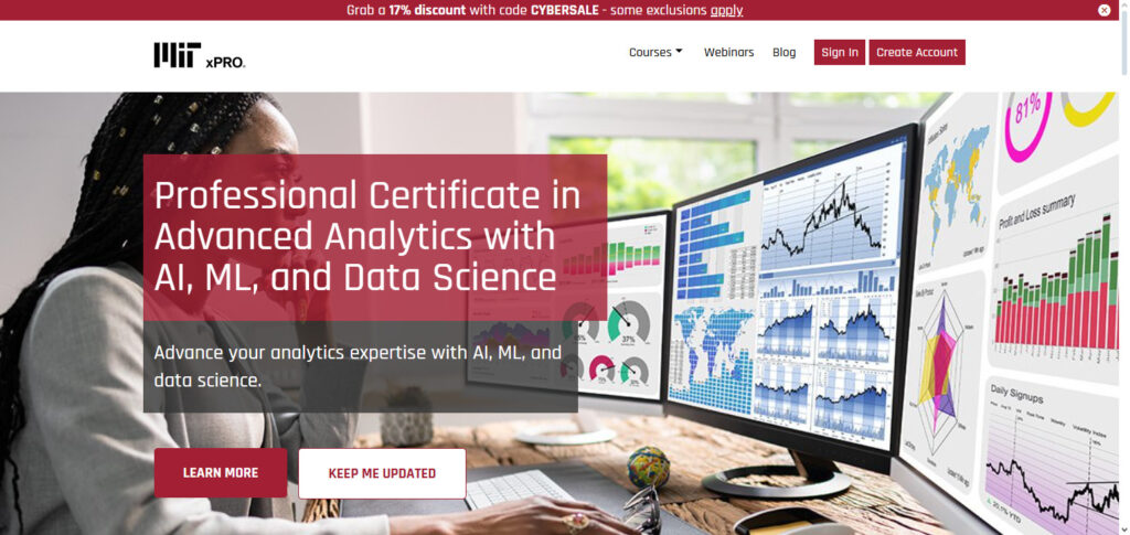MIT xPRO Data Analytics