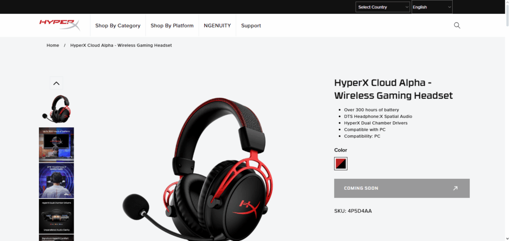 HyperX Cloud Alpha Wireless