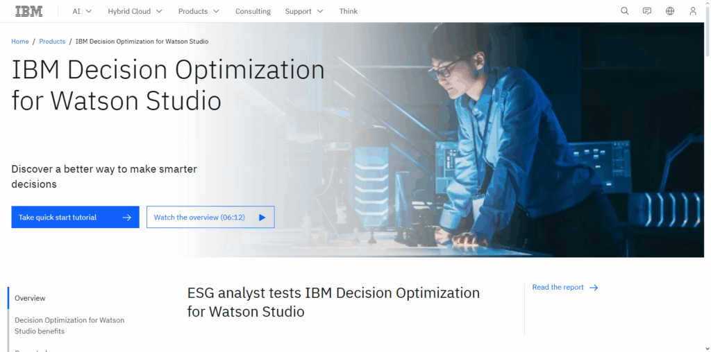 IBM Watson Decision Platform