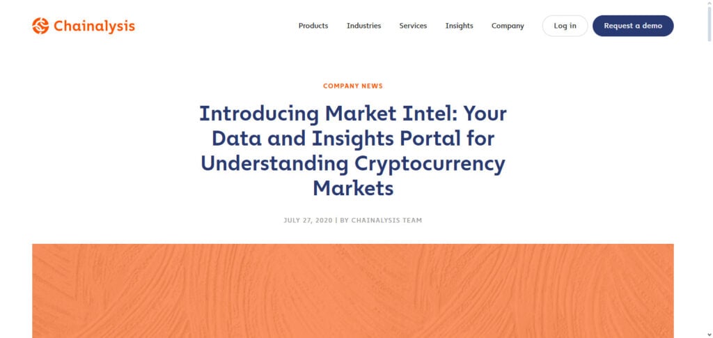 Chainalysis Market Intel