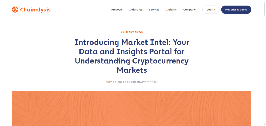 Chainalysis Market Intel