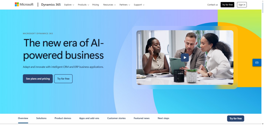 Microsoft Dynamics 365 AI