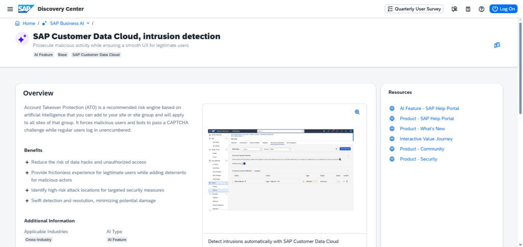 SAP Customer Data Cloud AI